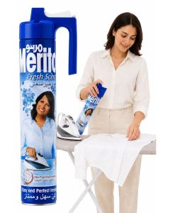 Spray Starch Original 500ML, Wrinkle Removal & Fiber Care Ironing Spray with Fresh Scent for Fast & Easy Ironing