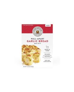 King Arthur Baking Company PullApart Garlic Bread Mix Kit 1525 Oz Baking Mix Ready in 1 hour