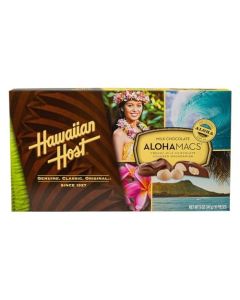 Hawaiian Host Aloha Macs Milk Chocolate Macadamia Nuts 6 ounce box 12 pieces 1 Box
