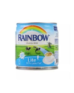 Rainbow Quality Milk, Fresh Milk Lite 50 Percent Less Fat - 158ml