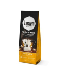 Bialetti Perfetto Moka Vaniglia Medium Roasting Ground Coffee Vanilla Aroma 88 Oz 250g Bag with FlavourSaving Valve