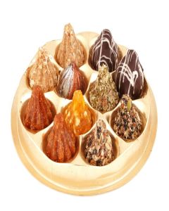 Ghasitaram Gifts Jaiccha Ganesha Chaturthi Gifts Box of 11 Ghasitaram Special Modaks