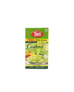 Tops Custard Kesar Pista 130G - Mono Carton