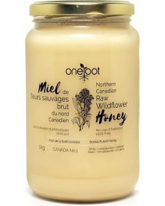 OneRoot 100% Canadian Raw Wildflower Honey - 1kg