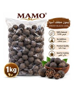 MAMO Dried Black Lime Whole, 1kg