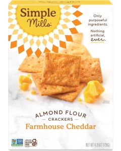 Simple Mills Almond Flour Crackers - Farmhouse Cheddar