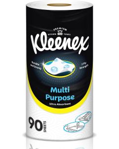 Kleenex Multi Purpose Kitchen Tissue Paper Towel, 2 PLY, 90 Sheets
