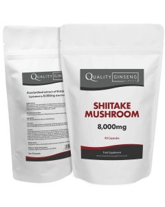 Shiitake Mushroom - 8,000mg Capsules - Powerful Formula (90 Capsules)