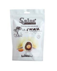 Salsa White Choco Date with Almond, Date Chocolates- 500gms