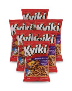 Kviki Pretzels Backed, not fried 100 g Kids Snacks - (Pack of 6)