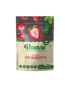 Strawberry Freeze-Dried Fruit Snacks 12g - 100% Natural Sliced Fruit, Great for Healthy Snacking, No Added Sugar, No Preservatives & Gluten-Free