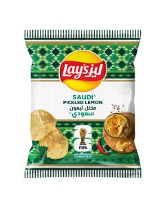 Saudi Pickled Lemon Potato Chips