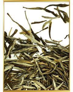 Premium Yellow Tea Bud Rare Antioxidant Rich Flavor Flowery Sweet Medium Caffeinated 100g