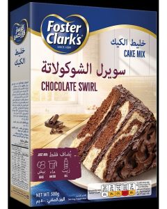 Foster Clarks Cake Mix Chocolate Swirl - 500gm