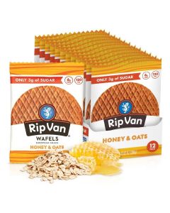 Rip Van Wafels Honey and Oats Stroopwafels