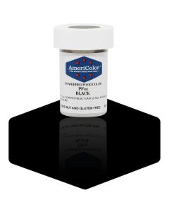 Americolor Powder Food Color 3gm Black