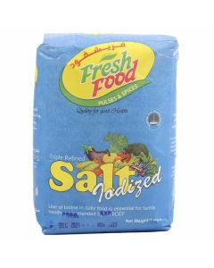 Fresh Food Triple Refined Iodized Salt- 1Kg