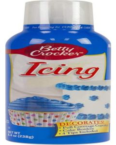 Betty Crocker Cupcake Icing Sky Blue, 8.4000-ounces (Pack of3)