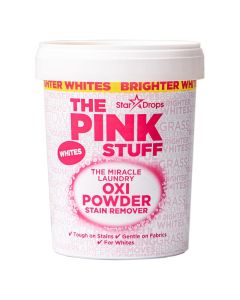 Stardrops The Pink Stuff The Miracle Laundry Oxi Powder Stain Remover Specifically Formulated for Whites 1 kg