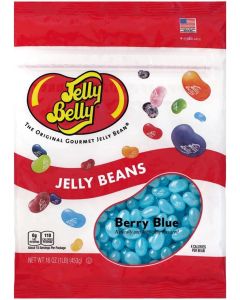 Jelly Belly Berry Blue Jelly Beans - 1 Pound (16 Ounces) Resealable Bag