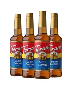Torani Syrup Salted Caramel 254 Ounces Pack of 4