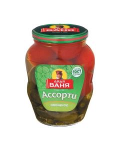 Uncle Vanya Russian Style Assorted Vegetable Pickle- 680gms