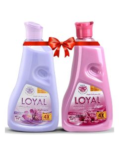 Fabric Softener 2x1500ml Purple Passion + Soft Pink