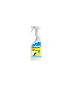 Evans Clear 750Ml - Window, Glass and Stainless steel cleaner
