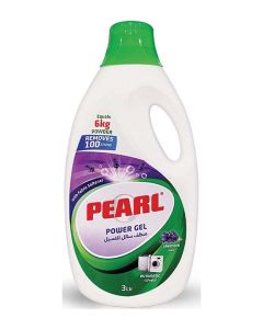 Pearl Lavender Liquid Detergent 3 L Value Pack With Built-in Fabric Softener Liquid Detergent for Clothes, Removes 100% Tough Stains, 2X Freshness