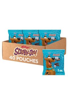 Kelloggs SCOOBYDOO Baked Graham Cracker Snacks Lunch Snacks Chocolate 40 Pouches
