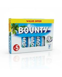 Bounty Coconut Milk Chocolate Bar- 5 X 25gms