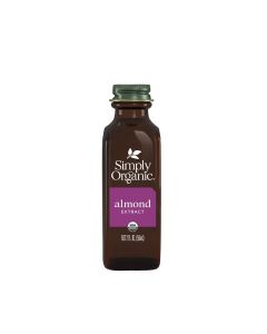 Simply Organic Almond Extract, Certified Organic, 2-Ounce Container