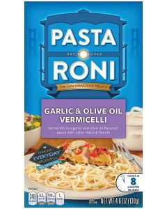 Pasta Roni Garlic Olive Oil Vermicelli Mix 46Ounce Boxes Pack of 12