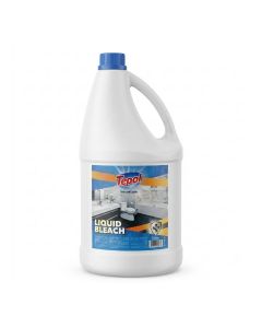 Liquid Bleach / Multi-Surface Disinfecting & Whitening Bleach / Laundry & Household Cleaning / 4 Liters