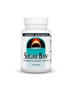 Source Naturals Sugar Ban Gymnema Sylvestre Complex 75 Tablets