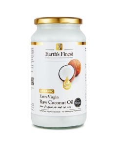 Earth's Finest Organic Extra Virgin Raw Coconut Oil, 950ml