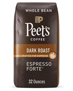 Peet's Coffee Dark Roast Whole Bean Coffee - Espresso Forte 32 Ounce Bag