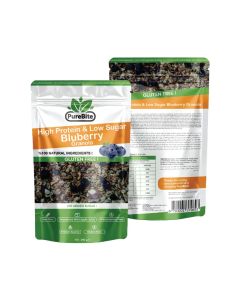 PUREBITE Gluten-Free High Protein Blueberry Granola 300g – Low Sugar, Natural Ingredients