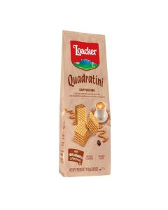 Loacker Quadratini Cappuccino Wafer, 110 g