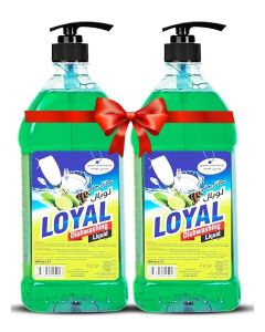Dishwashing Liquid Green Lime 2x2L
