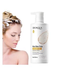 Bioaqua Moisturizing Rice Anti-Hair Loss Shampoo 500ml