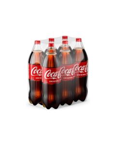 Coca Cola Carbonated Drinks, 6 x 1.49 L