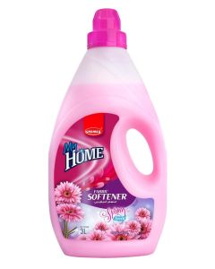 My Home Fabric Softener, Spring Fresh Scent, 3L – Long-Lasting Freshness, Soft & Gentle Fabric Conditioner for Laundry
