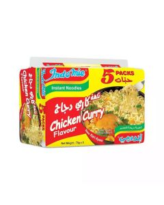 Indomie Instant Noodles Chicken Curry Flavour Noodles- 5X75gms