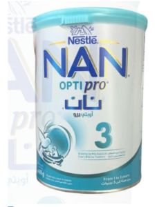 Nestle Nan Opti Pro Stage 3 From 1-3 Years Babies- 400gms