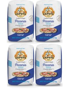 Mulino Caputo 00 Pizzeria Flour 1kilo bag Pack of 4