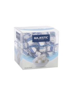Majestic Wrapped White Sugar Cubes- 400gms