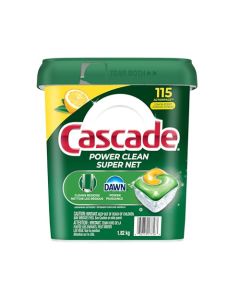 Cascade Power Clean Dishwasher Detergent ActionPacs 115count