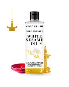 Til Sesame Oil for Festive Pooja Deepam Diya Lighting 100 Pure Natural ColdPressed For Peace Prosperity 100ML