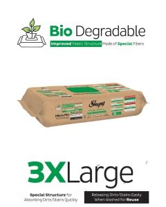Sleepy Easy Clean Biodegradable Surface Wipes – 50 XL Wipes, Lime & Tea Tree Scent, Natural Formula, No Residue